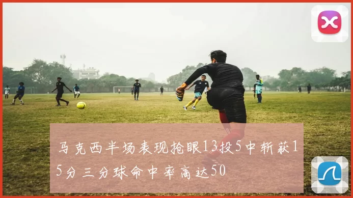 马克西半场表现抢眼13投5中斩获15分三分球命中率高达50