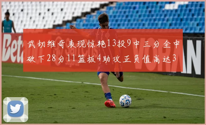 武切维奇表现惊艳13投9中三分全中砍下28分11篮板4助攻正负值高达35